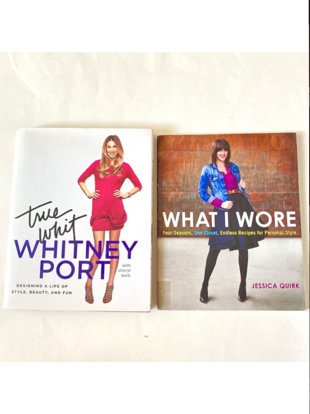 2 Fashion Coffee Table Books Decorations True Whit Whitney Port What I Wore Four